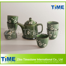 Ceramic Stoneware Handpainted Grace Korea Tea Set Price